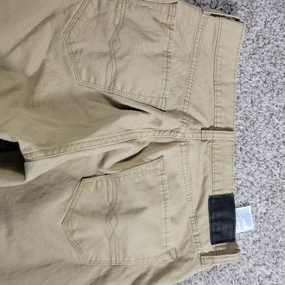Levis Denizen 231 Athletic Fit Jeans Mens 30X30.5 Tag 30x32 Beige Pants Utility - Picture 8 of 9